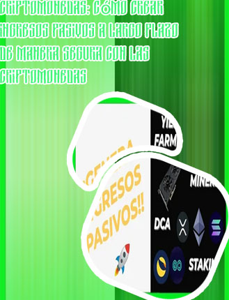Ingreso pasivo criptomonedas