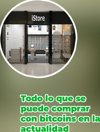 Tiendas que aceptan criptomonedas